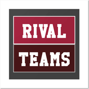 Rival Teams | Arkansas vs Texas A&M Posters and Art